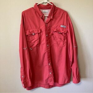 Columbia PFG Long Sleeve Fishing Shirt xl